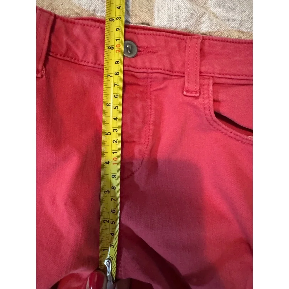 Anthropologie Pilcro and the Letterpress Preppy Slim Straight Leg Jeans Size 29